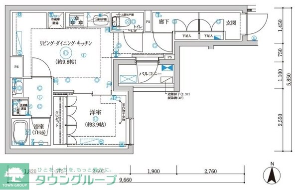 セジョリ東陽町IIの物件間取画像